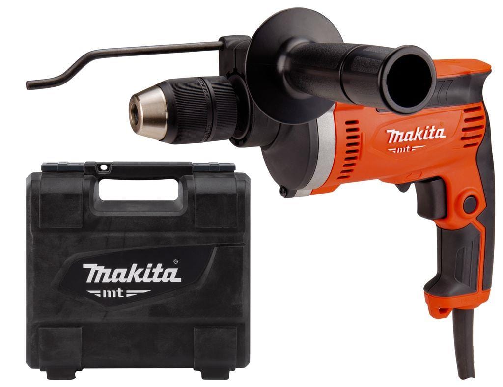 Makita M8101K Makita M8101K Hammer Drill 240v Red/Black