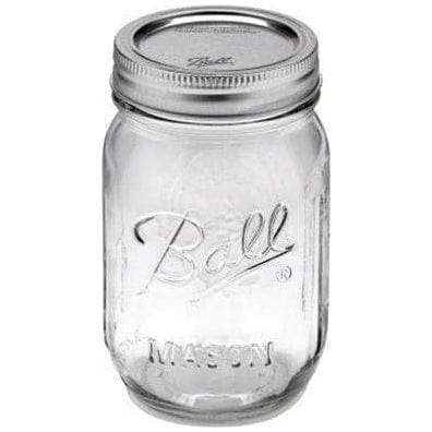 Ball 1440006100 Ball Mason Jars Regular Mouth - 490ml 6 Pack