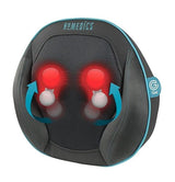 Homedics GSP-500H-GB Homedics Gel Back Shiatsu Massage Pillow with Heat for Back Neck Remote Control Black