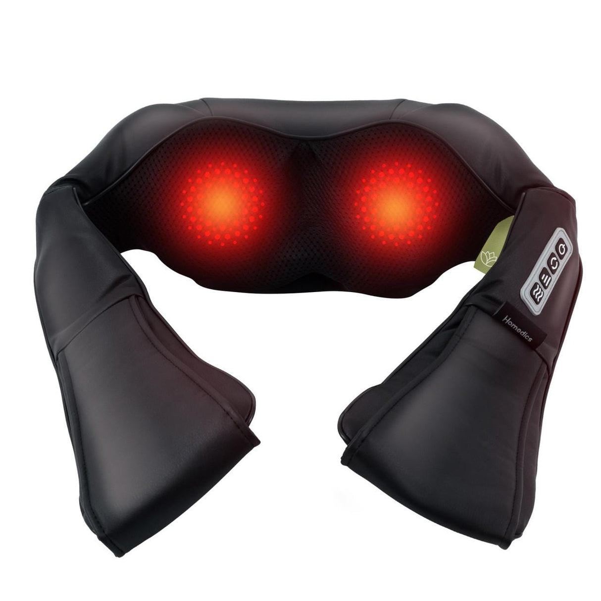 Homedics NMS-65H-GB Homedics Shiatsu Neck Shoulder 3 Massager Heads with Deep Heat Black