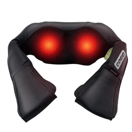 Homedics NMS-65H-GB Homedics Shiatsu Neck Shoulder 3 Massager Heads with Deep Heat Black