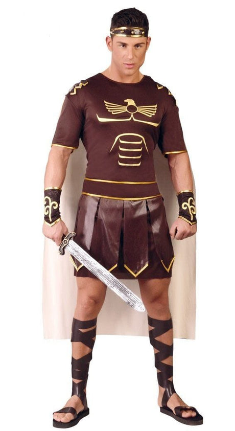 Mens Fancy Dress 80745 Men's Gladius Roman Greek Gladiator Costume - L