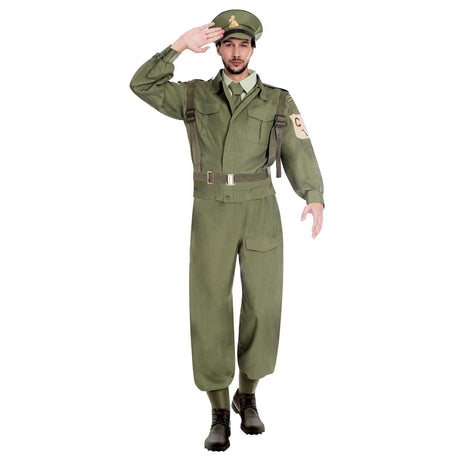 Fancy Dress 9906860 Men's Home Guard Soldier Costume