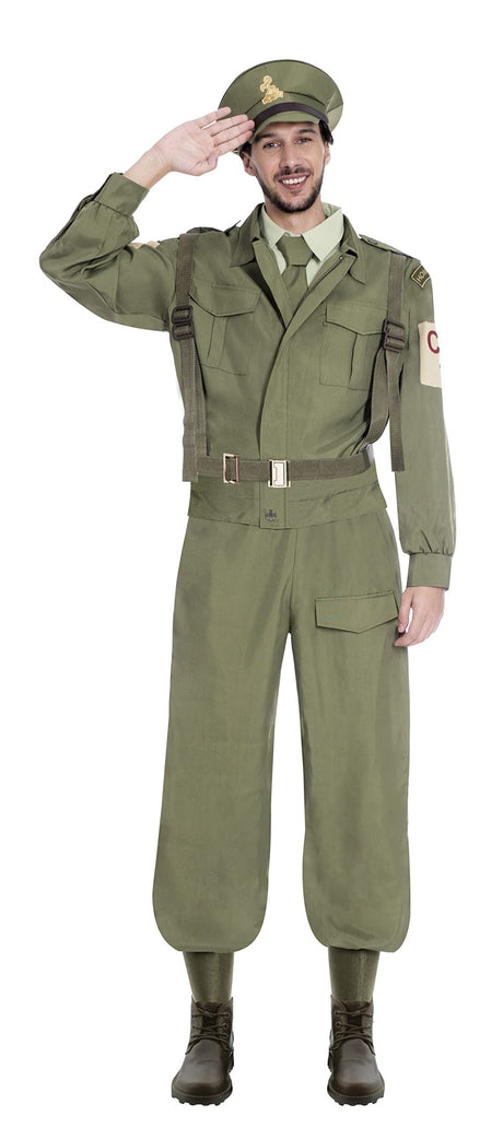 Fancy Dress 9906861 Men's Home Guard Soldier Costume