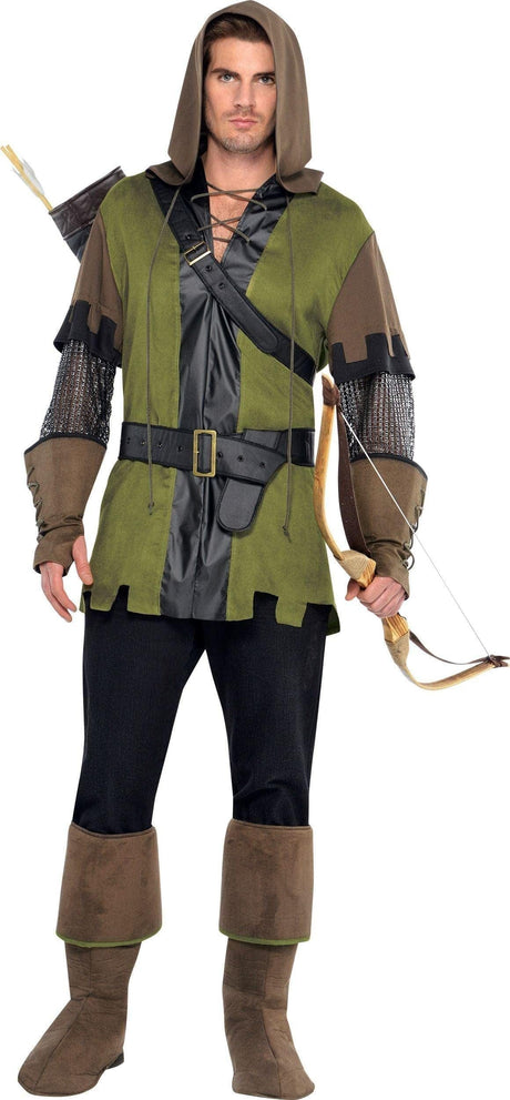 Mens Fancy Dress 844178-55 Men's Prince Of Thieves Robin Hood Costume - Standard