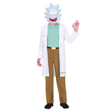 Mens Fancy Dress 9904218 Men's Rick and Morty Rick Costume Adult - XL