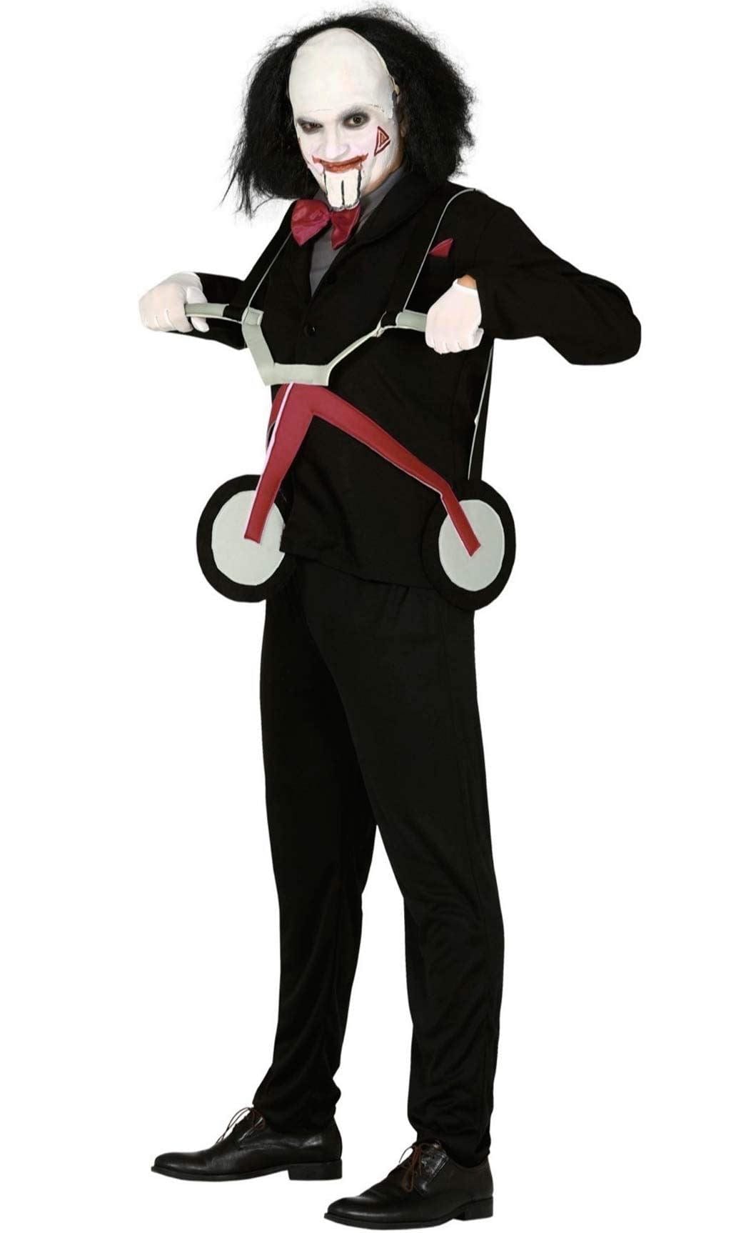 Mens Fancy Dress 88722 Men's Tricycle Killer Inspired by Jigsaw Costume - L