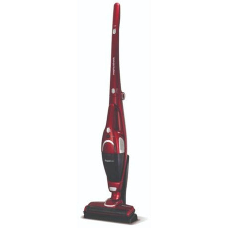 CLICKK Home Store 732005 Morphy Richards 2-in-1 SuperVac 35 Cordless Vacuum Cleaner - Upright - Red