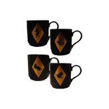 Harry Potter HPAGSUIC-CBQIN Harry Potter Stacking Mugs Set - Ceramic Coffee Cups