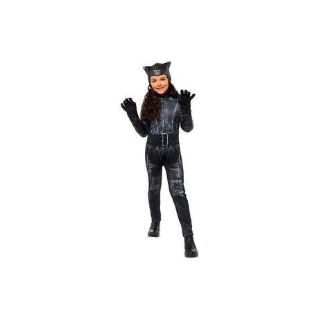 CLICKK Home Store 9913378 Officially Licensed Catwoman Kids Fancy Dress Costume 8-10 Years