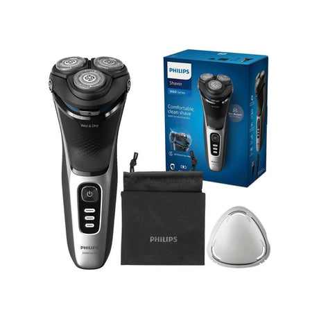 CLICKK Home Store S3241/12 Philips Series 3000 S3241/12 Wet & Dry Rotary Shaver