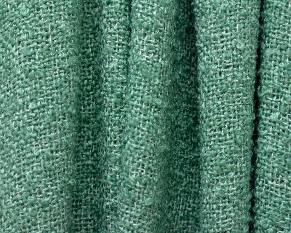 CLICKK Home Store ABC-0028 Riva Paoletti Auriella Loose Weave Throw - Green