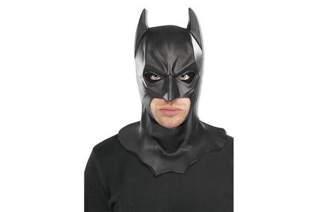 Mens Fancy Dress BATMAN ADULT MASK Rubies Batman Dark Knight Gotham Arkham Halloween Mask