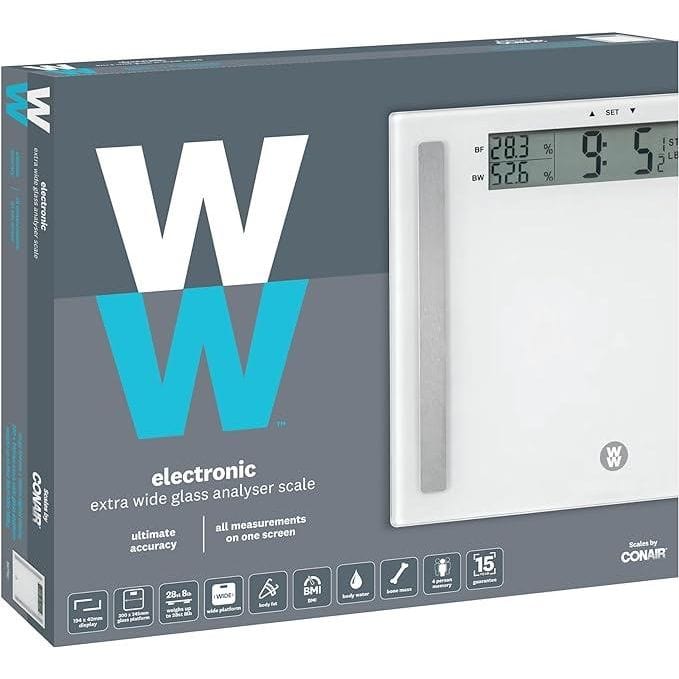 Weight Watchers 8937NU Weight Watchers Extra Wide Glass Scale