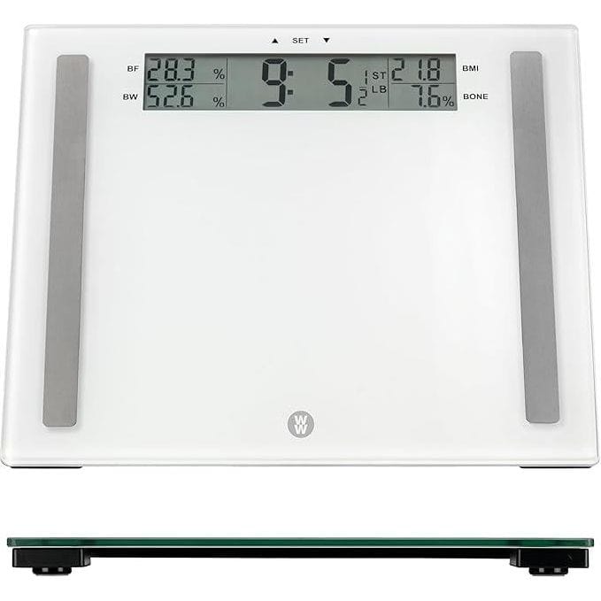 Weight Watchers 8937NU Weight Watchers Extra Wide Glass Scale