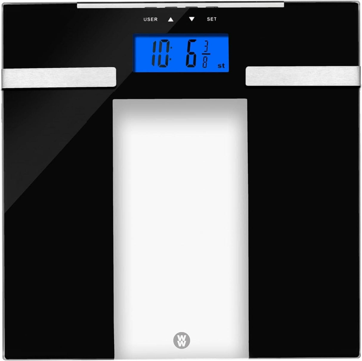 Weight Watchers 8985U Weight Watchers Ultra Slim Glass Body Analyser Scale