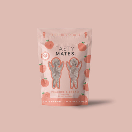 CLICKK Home Store TMJP_450_SRP Tasty Mates Peaches and Cream 450g Box of 4