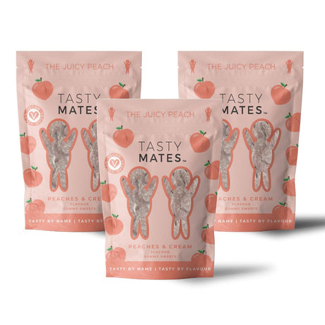 CLICKK Home Store TMJP_450_SRP Tasty Mates Peaches and Cream 450g Box of 4