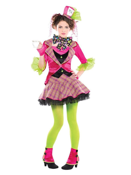 Fancy Dress 997662 Teen Girls Mad Hatter Costume