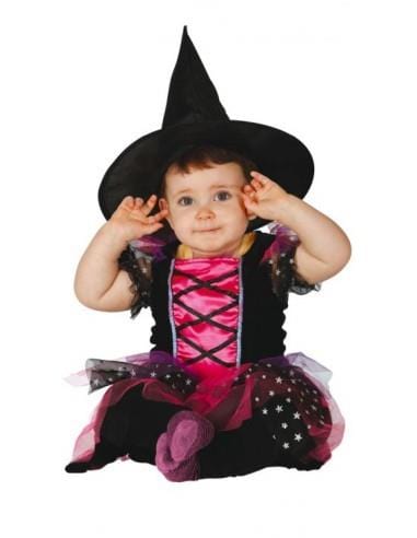 Fancy Dress 83036 Toddler Little Pink Witch Costume