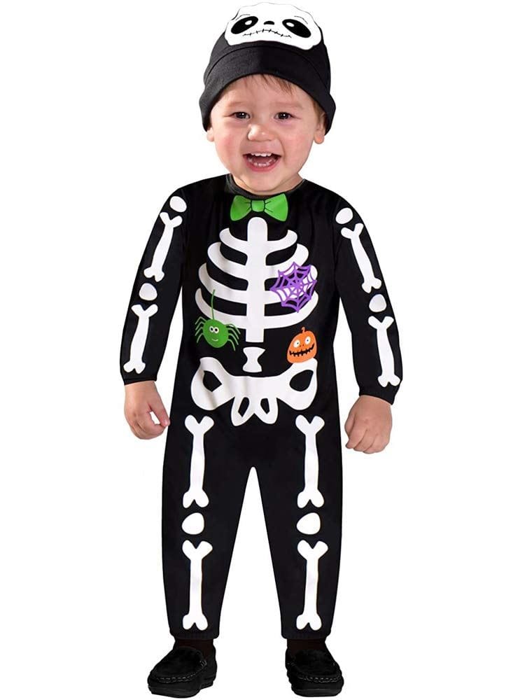 Toddler Fancy Dress 9903878 Toddler Skeleton Bones Halloween Costume - 6-12 Months