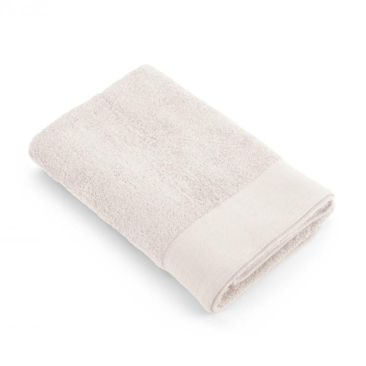 CLICKK Home Store 1210011 Walra Soft Brushed Cotton Bath Towel x 2 Stone Grey 70 x 140cm