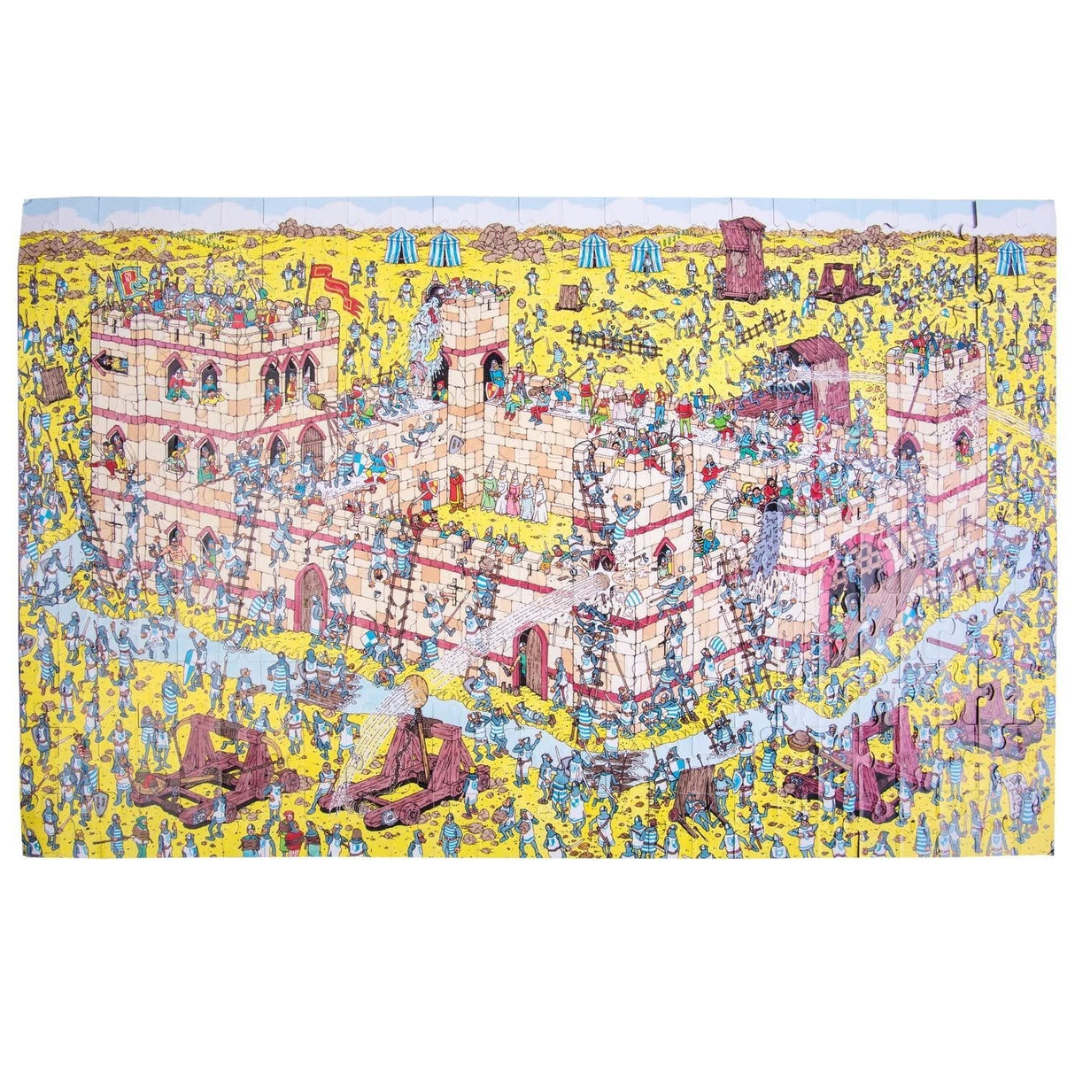 CLICKK Home Store 1981 Where's Wally? Double Sided Mystery Jigsaw Puzzle 250 Pcs