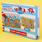 CLICKK Home Store 1981 Where's Wally? Double Sided Mystery Jigsaw Puzzle 250 Pcs