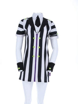 Womens Fancy Dress 81004M Women's Beetlejuice Halloween Costume - Uk 12-14