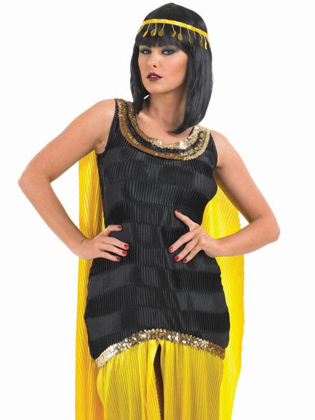 Womens Fancy Dress 3448-200S Women's Cleopatra Fancy Dress Costume - UK 8-10