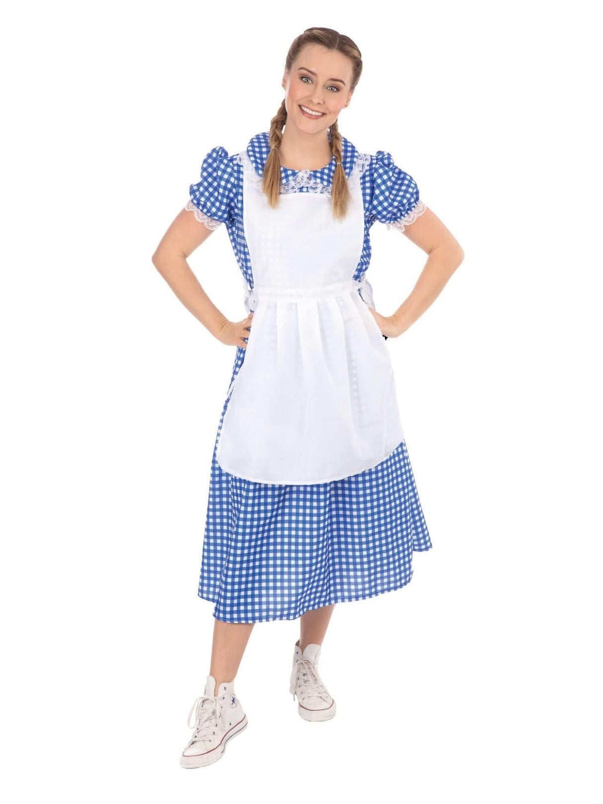 Womens Fancy Dress AF173S Women's Country Girl Inspired by Wizards of Oz Costume - S