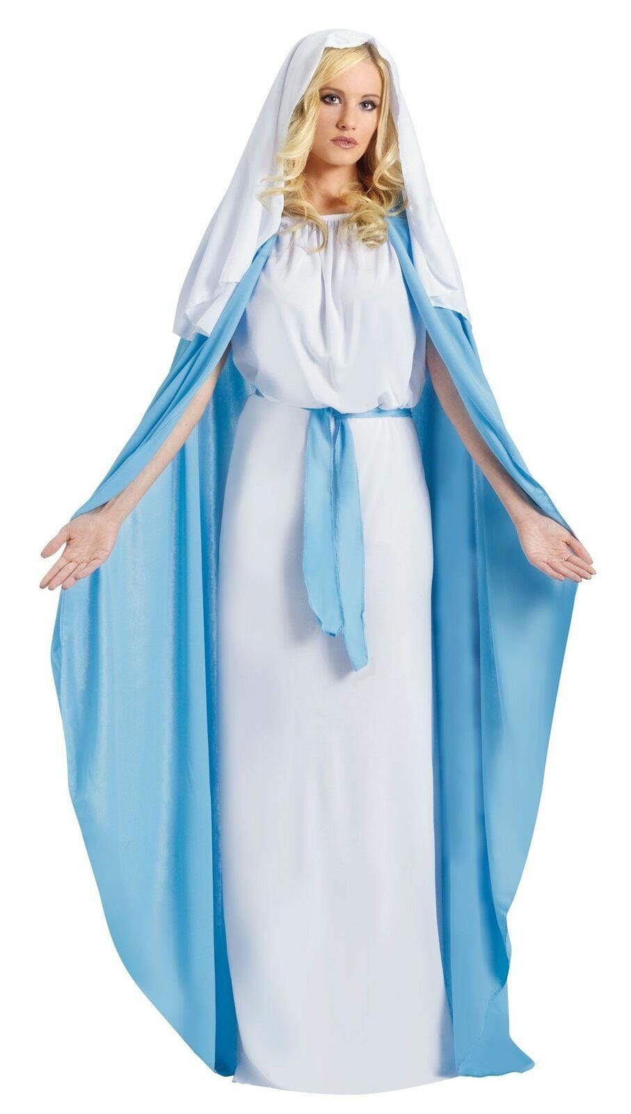 Womens Fancy Dress 110814 Women's Mother Mary Costume - One Size