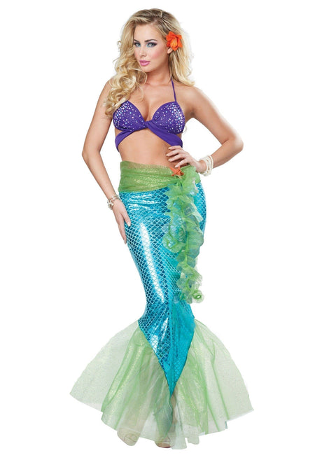 Womens Fancy Dress 01252XS Women's Mythic Mermaid Costume - XS