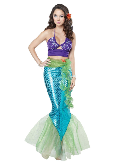 Womens Fancy Dress 01252XS Women's Mythic Mermaid Costume - XS