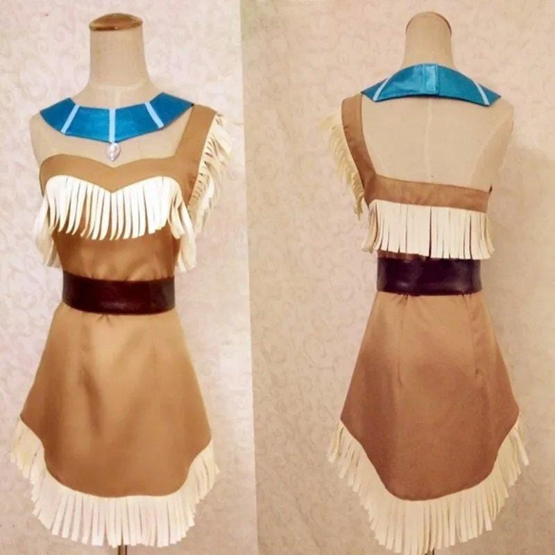 Womens Fancy Dress 01259XS Women's Native Beauty Pocahontas Indian Costume - XS