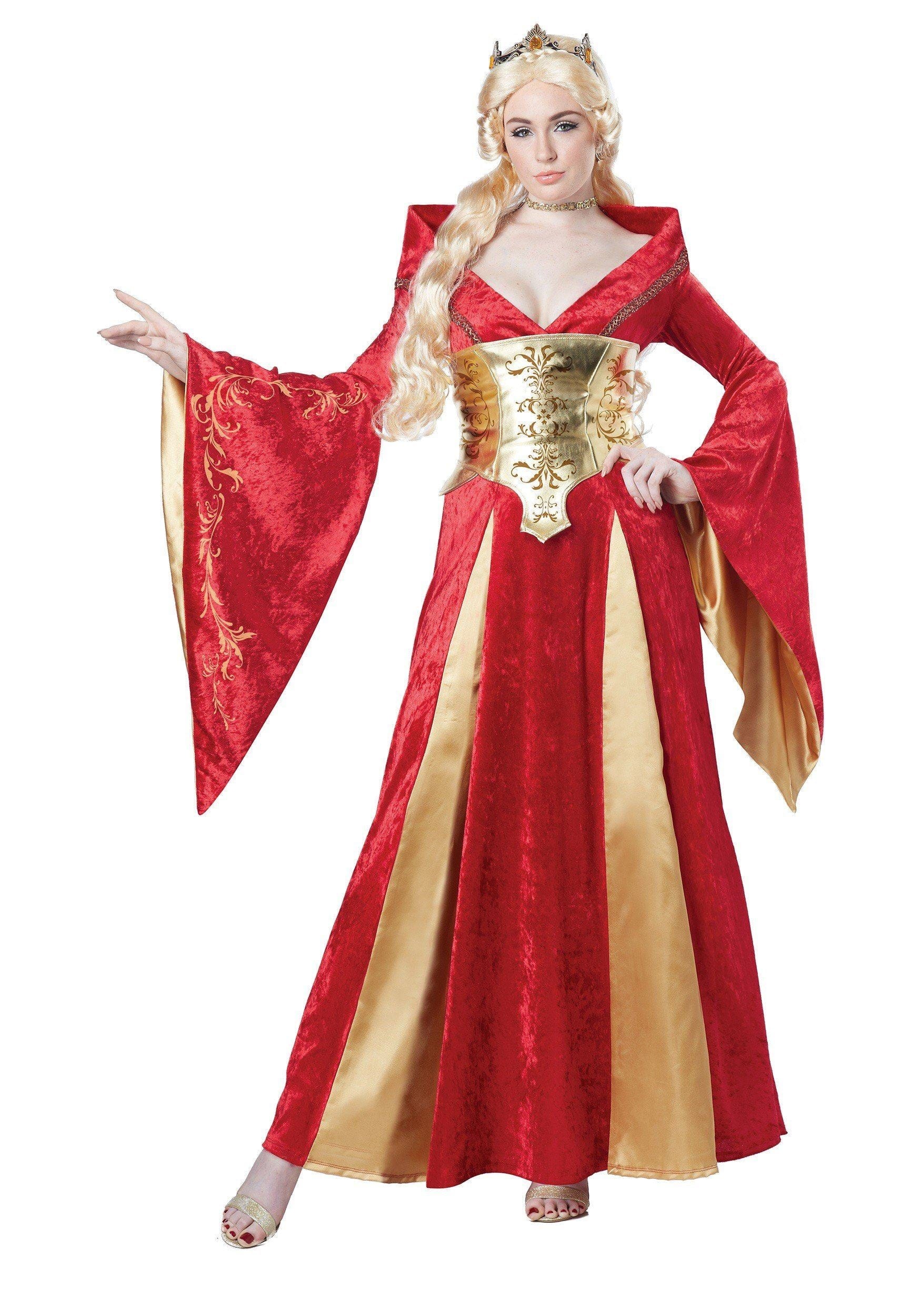 Women s Warrior Queen Medieval Renaissance Costume CLICKK Home Store