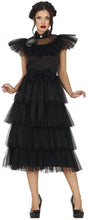 Fancy Dress 84115 Women's Wednesday Addams Inspired Halloween Costume