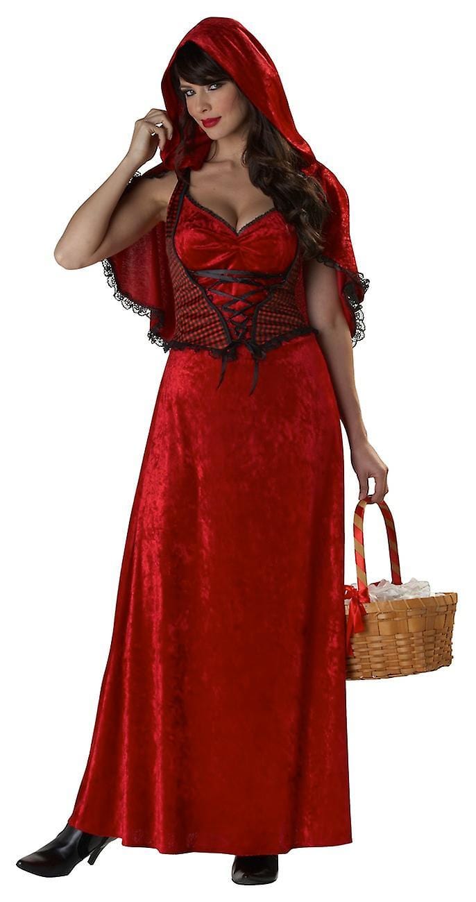 Womens Fancy Dress 01279L Womens Miss Red Riding Hood Costume - L